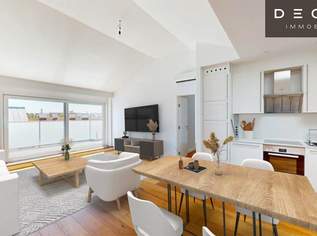 3 ZIMMER | STYLISCHE DACHGESCHOSSWOHNUNG | HERRLICHE TERRASSE | WEITBLICK | KLIMATISIERT, 612000 €, Immobilien-Wohnungen in 1170 Hernals