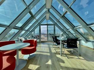 RARITÄT - PENTHOUSE MIT WINTERGARTEN UND TRAUMTERRASSE - KLIMAANLAGE UND ZWEI GARAGENPLÄTZE - TOP- INFRASTRUKTUR, 799000 €, Immobilien-Wohnungen in 1210 Floridsdorf