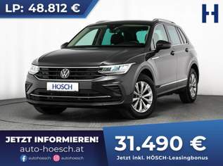 Tiguan Life TDI Aut. ASSISTENZ ACC LED TOP ANGEBOT, 32990 €, Auto & Fahrrad-Autos in 2512 Katastralgemeinde Tribuswinkel
