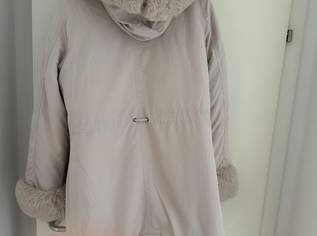 Damen Winterjacke mit Pelzbesatz 