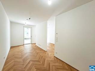 Erstbezug - 1,5-Zimmer-Wohntraum mit Balkon in U-Bahnnähe zwischen Augarten & Roßauer Lände - Fitnessstudio, Sauna, Co-Living-Space!, 945 €, Immobilien-Wohnungen in 1020 Leopoldstadt