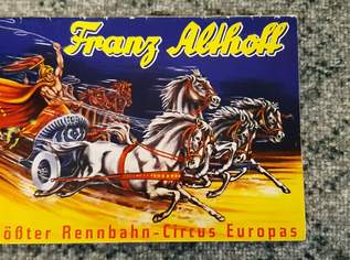 Programmheft Zirkus Althoff, vermutlich 1960-er Jahre, 9 €, Marktplatz-Antiquitäten, Sammlerobjekte & Kunst in 2442 Gemeinde Ebreichsdorf