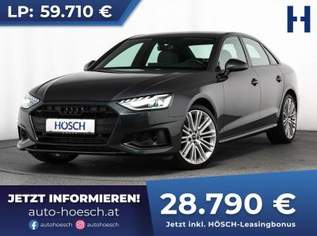 A4 35 TFSI Adv. 19er BLACK ASSISTENZ LEDER -51%, 29790 €, Auto & Fahrrad-Autos in 4061 Pasching