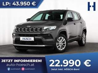Compass T4 130 Aut. WINTER-PAKET LED 360° ACC WENIG KM, 24490 €, Auto & Fahrrad-Autos in 2512 Katastralgemeinde Tribuswinkel
