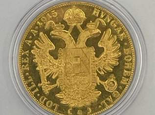 4 Dukaten Österreich Kaiser Franz Joseph Golddukat 1915, 1500 €, Marktplatz-Antiquitäten, Sammlerobjekte & Kunst in 9500 Villach
