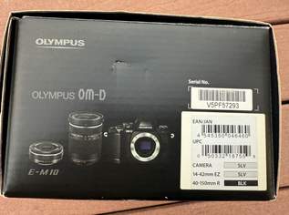 OLYMPUS SYSTEM OM-D, E-M10 spiegellose Digitalkamera mit 14-42mm