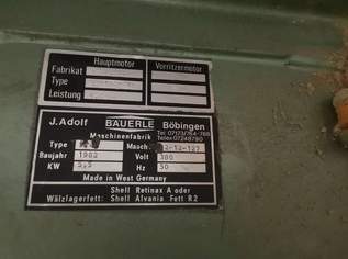 Kreissäge Format Bäuerle-Altendorf