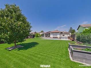 Moderner Bungalow mit Pool, Garage und Traumgarten – Nähe Bratislava, Wien, 420000 €, Immobilien-Häuser in 2292 Stopfenreuth Moderner Bungalow mit Pool, Garage und Traumgarten – Nähe Bratislava, Wien, 420000 €, Immobilien-Häuser in 2292 Stopfenreuth