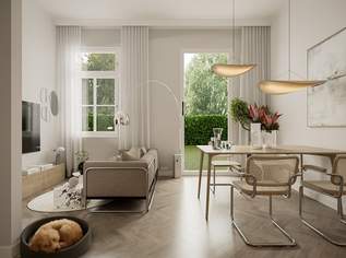 Kleinod mit Stadtgarten | Erhöht gelegen – Gartenwohnung mit Terrasse, 289000 €, Immobilien-Wohnungen in 1110 Simmering