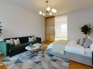 Sanierte 1 Zimmer Stilaltbauwohnung | PARKAUSRICHTUNG | AIRBNB tauglich | Ca. 2 Min. zur U4 SCHÖNBRUNN, 189000 €, Immobilien-Wohnungen in 1150 Rudolfsheim-Fünfhaus