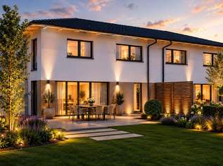 TOP 4 – Doppelhaushälfte mit umfangreicher Gartenfläche, 498747 €, Immobilien-Häuser in 4063 Hörsching