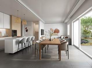 Erstbezug! Doppelhaushälften in massiver Holzbauweise, 446000 €, Immobilien-Häuser in 2103 Langenzersdorf