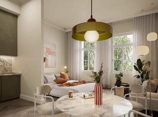 Kleinod mit Stadtgarten | Studio im revitalisierten Biedermeierhaus, 173000 €, Immobilien-Wohnungen in 1110 Simmering