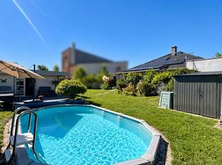 Einfamilienhaus mit Garten und Pool direkt in Podersdorf am Neusiedlersee., 649000 €, Immobilien-Häuser in 7141 Podersdorf am See