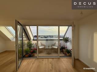 Elegante 2-Zimmer-Wohnung im Dachgeschoss mit Terrasse, 489000 €, Immobilien-Wohnungen in 1150 Rudolfsheim-Fünfhaus