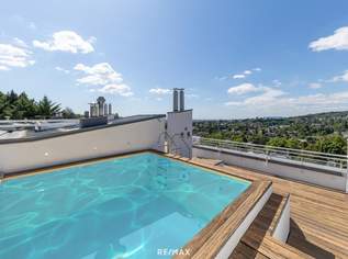 SCHAFBERG | PENTHOUSE | TERRASSEN UND DACHGARTEN | POOL | FERNBLICK, 2200000 €, Immobilien-Wohnungen in 1170 Hernals