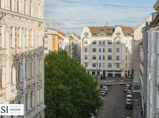 The Pearl: Premium-DG mit sonniger Terrasse beim Karmelitermarkt, 699000 €, Immobilien-Wohnungen in 1020 Leopoldstadt
