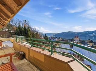 Zweitwohnsitz möglich! Dachgeschosswohnung Panoramablick über Millstatt sowie den Millstätter See, 599000 €, Immobilien-Wohnungen in 9872 Millstatt am See