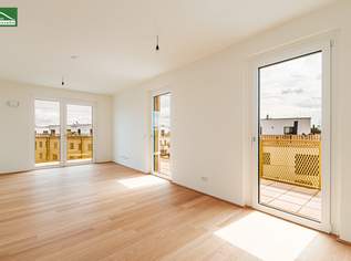 Begehrte Süd-Ost-Ausrichtung für Familien inkl. Balkon und hervorragender Ausstattung (Geothermie, Fussbodentemperierung uvm.), 435000 €, Immobilien-Wohnungen in 1210 Floridsdorf Begehrte Süd-Ost-Ausrichtung für Familien inkl. Balkon und hervorragender Ausstattung (Geothermie, Fussbodentemperierung uvm.), 435000 €, Immobilien-Wohnungen in 1210 Floridsdorf