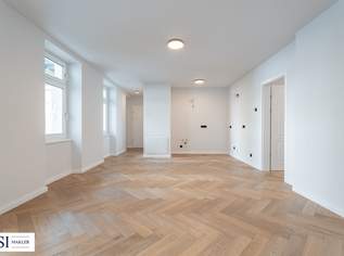 Stilvoll wohnen mit Grünblick – sanierter 2-Zimmer-Altbau mit Balkon in ruhiger Lage, 595000 €, Immobilien-Wohnungen in 1050 Margareten