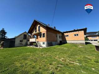 Einfamilienhaus zum Fertigstellen mit großzügigem Garten, 339000 €, Immobilien-Häuser in 4731 Prambachkirchen