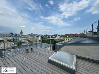 Traumblick! Urbanes Wohnen– 1,5-Zimmer-Juwel im 7. Bezirk mit riesiger Dachterrasse, 469000 €, Immobilien-Wohnungen in 1070 Neubau