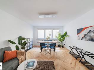 Ruhige, sanierte 3,5 Zimmer Wohnung mit Designer-Bad und Küche + Garage (optional!) in Mariahilf - beziehbar ab 01/26!, 550000 €, Immobilien-Wohnungen in 1060 Mariahilf