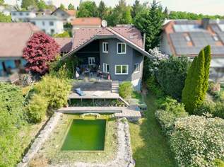 GROSSZÜGIGES EINFAMILIENHAUS MIT SCHWIMMTEICH DIREKT AN DER GRÜNLANDGRENZE, 750000 €, Immobilien-Häuser in 2533 Gemeinde Klausen-Leopoldsdorf GROSSZÜGIGES EINFAMILIENHAUS MIT SCHWIMMTEICH DIREKT AN DER GRÜNLANDGRENZE, 750000 €, Immobilien-Häuser in 2533 Gemeinde Klausen-Leopoldsdorf