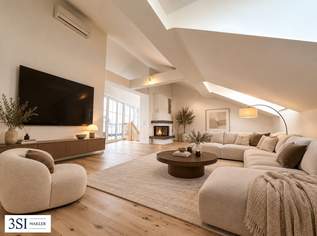 Elegantes Wohnen mit Wellness-Highlight: Dachgeschoßwohnung mit Terrasse und Sauna im 19. Bezirk, 1369000 €, Immobilien-Wohnungen in 1190 Döbling