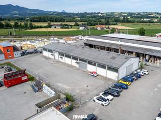 Mitten im Gewerbegebiet Auern - fast 1.000 m² Halle für Produktion oder Logistik, 3775 €, Immobilien-Gewerbeobjekte in 4542 Nußbach