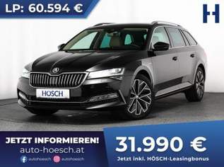 Superb Combi TDI L&K MATRIX MASSAGE LEDER AHK CANTON, 33490 €, Auto & Fahrrad-Autos in 4061 Pasching