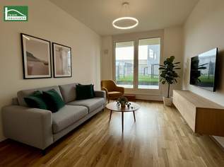 Moderne 2-Zimmer-Wohnung mit Garten & Terrasse in 1220 Wien - ab Mai verfügbar!, 1449.81 €, Immobilien-Wohnungen in 1220 Donaustadt