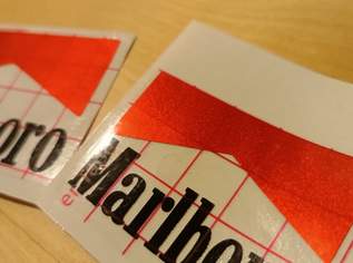 Marlboro Aufkleber Sticker Set 4Stk. Sponsoring Rennsport, 15 €, Auto & Fahrrad-Teile & Zubehör in 6923 Marktgemeinde Lauterach