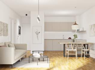 Obere Alte Donau - Neubau Erstbezug - Garten mit Terrasse, provisionsfrei, 338000 €, Immobilien-Wohnungen in 1210 Floridsdorf