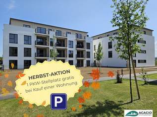 ***Herbst-Aktion: 1 Parkplatz gratis*** wunderschöne 3-Zimmer-Gartenwohnung - leistbarer Neubau Nähe St.Pölten / Wohnpark Ober-Grafendorf - ökologisch, hochmodern, ausgezeichnet, 279500 €, Immobilien-Wohnungen in 3200 Gemeinde Ober-Grafendorf