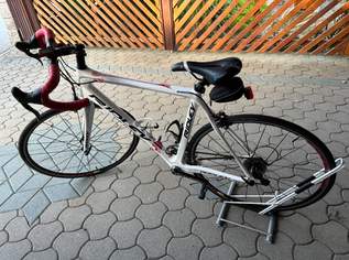 Rennrad Ridley Fenix/Team. Farbe: Weis/Rot, 1100 €, Auto & Fahrrad-Fahrräder in 4070 Hinzenbach