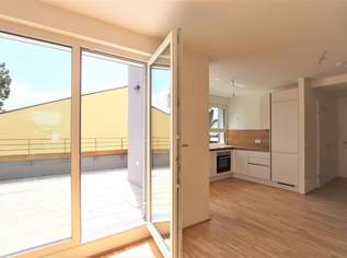 Luxus in Strebersdorf: Dachgeschoßwohnung mit großer Hofterrasse und Klimaanlage im Niedrigenergiehaus mit Fitnessraum!, 1367.94 €, Immobilien-Wohnungen in 1210 Floridsdorf