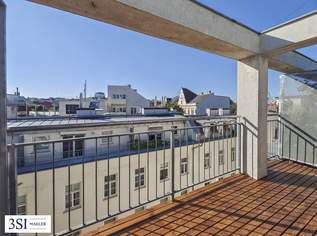 Dachmaisonette mit Terrasse und Taumblick nähe Schlossquadrat!, 599000 €, Immobilien-Wohnungen in 1050 Margareten