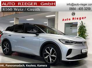 ID.4 GTX 220 kW 4Motion 77kWh, AHK, Kamera, Pano-Dach, Matrix-LED, 35490 €, Auto & Fahrrad-Autos in 8160 Weiz