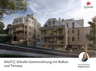 Stilvolle Gartenwohnung mit Balkon und Terrasse, 650000 €, Immobilien-Wohnungen in 1170 Hernals