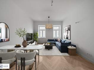 Stilvoller Altbau trifft modernen Luxus – Exklusives Wohnen mit Balkon, 309000 €, Immobilien-Wohnungen in 1150 Rudolfsheim-Fünfhaus
