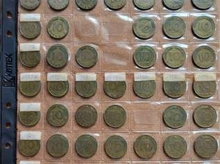 BRD 10 Pfenning Münzen - Serien