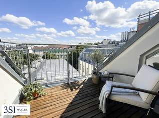 Traumblick! Urbanes Wohnen– 1,5-Zimmer-Juwel im 7. Bezirk mit riesiger Dachterrasse, 475000 €, Immobilien-Wohnungen in 1070 Neubau