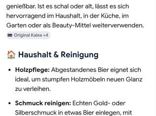 Vielseitige verwendbarkeit vom Bier