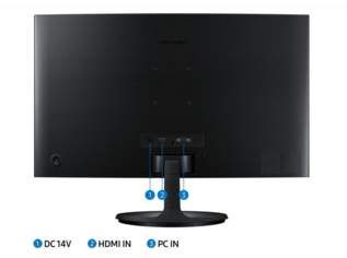 Monitor LED Samsung S27C360EAU - S36C Series - gebogen - 68 cm (27") Monitor LED Samsung S27C360EAU - S36C Series - gebogen - 68 cm (27")