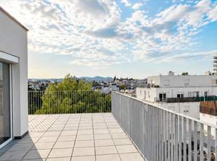 3 ZIMMER | DACHGESCHOSS | MIT TRAUMHAFTER TERRASSE | KAGRANER PLATZ | NEUBAU |, 1429 €, Immobilien-Wohnungen in 1220 Donaustadt
