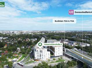 Wohngenuss nahe der Donau - Kompakte 2-Zimmer-Wohnung mit Balkon - ab 01.11.2026 beziehbar!, 1143.09 €, Immobilien-Wohnungen in 1220 Donaustadt Wohngenuss nahe der Donau - Kompakte 2-Zimmer-Wohnung mit Balkon - ab 01.11.2026 beziehbar!, 1143.09 €, Immobilien-Wohnungen in 1220 Donaustadt