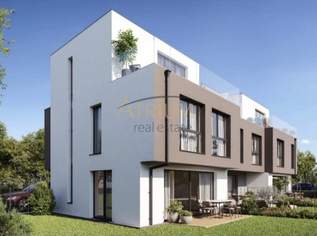 Reihenmittelhaus mit 5 Zimmer, Garten, 2 Terrassen – Erstbezug!, 749000 €, Immobilien-Häuser in 1210 Floridsdorf