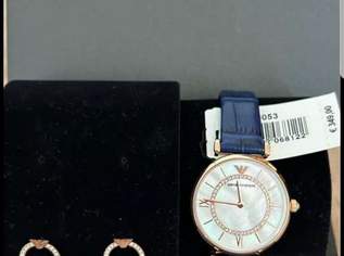 Armani Armbanduhr mit Ohrringe, 60 €, Kleidung & Schmuck-Accessoires, Uhren, Schmuck in 1100 Favoriten