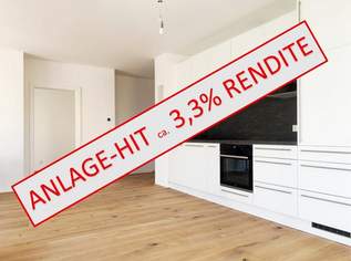 Für ANLEGER mit Köpfchen - 3,3% Rendite - sehr gut vermieteter ERSTBEZUG mit perfekter Anbindung!, 348181 €, Immobilien-Wohnungen in 1210 Floridsdorf